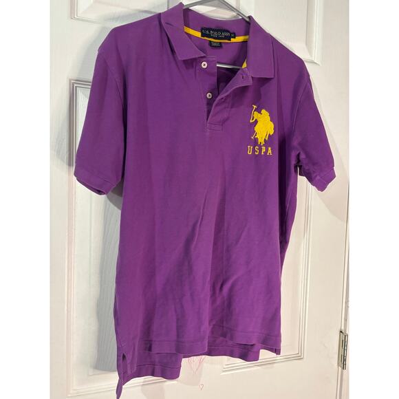 Polo by Ralph Lauren Other - U.S. Polo Assn. Men's Medium Purple Short Sleeve Polo Shirt 100% Cotton